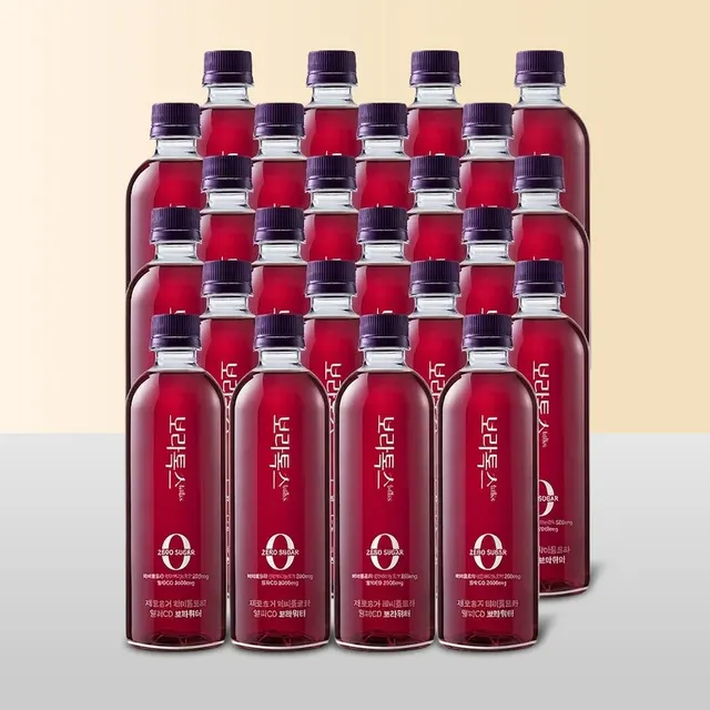 보라톡스 제로슈가 파비플로라 알파CD 보라워터, 500ml, 24개