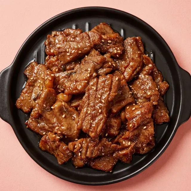 순살 양념 목살구이, 600g, 3개