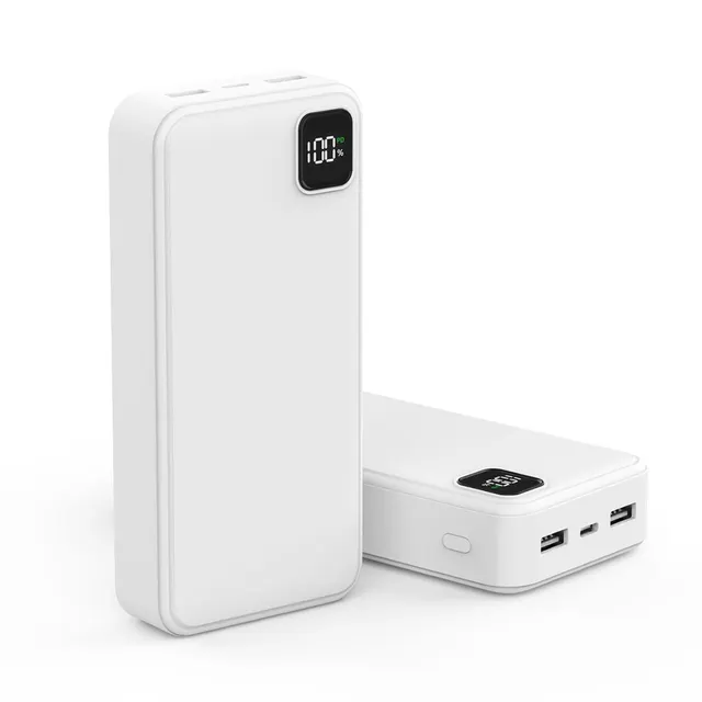 뉴클 에어볼트 보조배터리, NCPB-20KPD-23-LG-WH, 20000mAh, PD 22.5W, 화이트, 1개