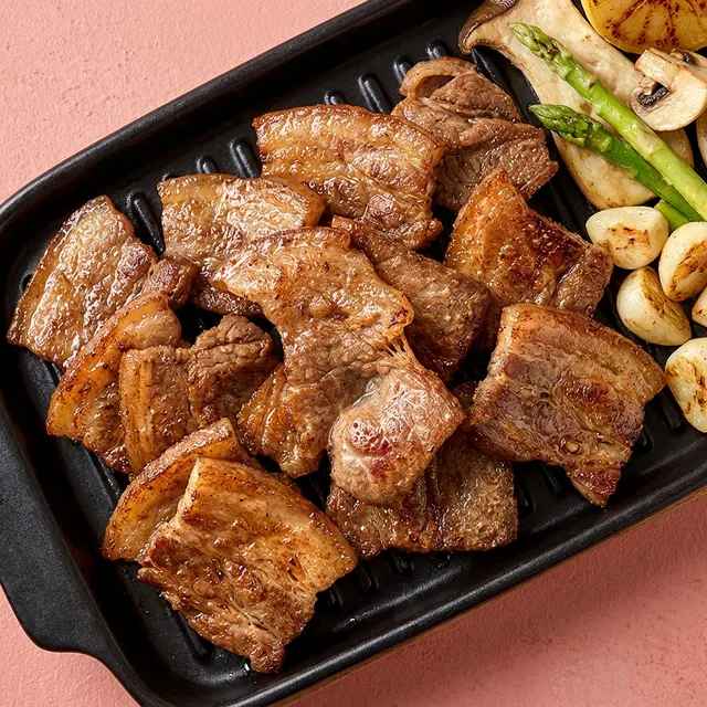 해담별 제주 흑돼지 왕구이, 1.2kg, 2개