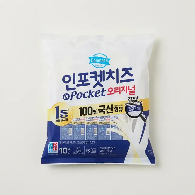 동원 덴마크 인포켓치즈 오리지널, 20g, 30개